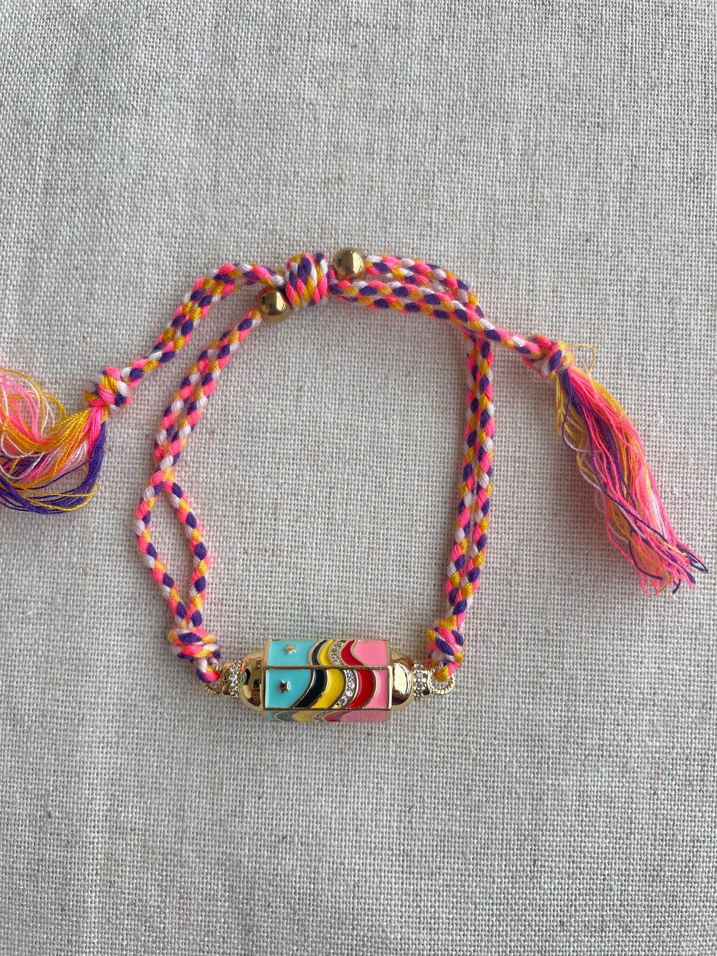 Parisienne Charm Rope Bracelet