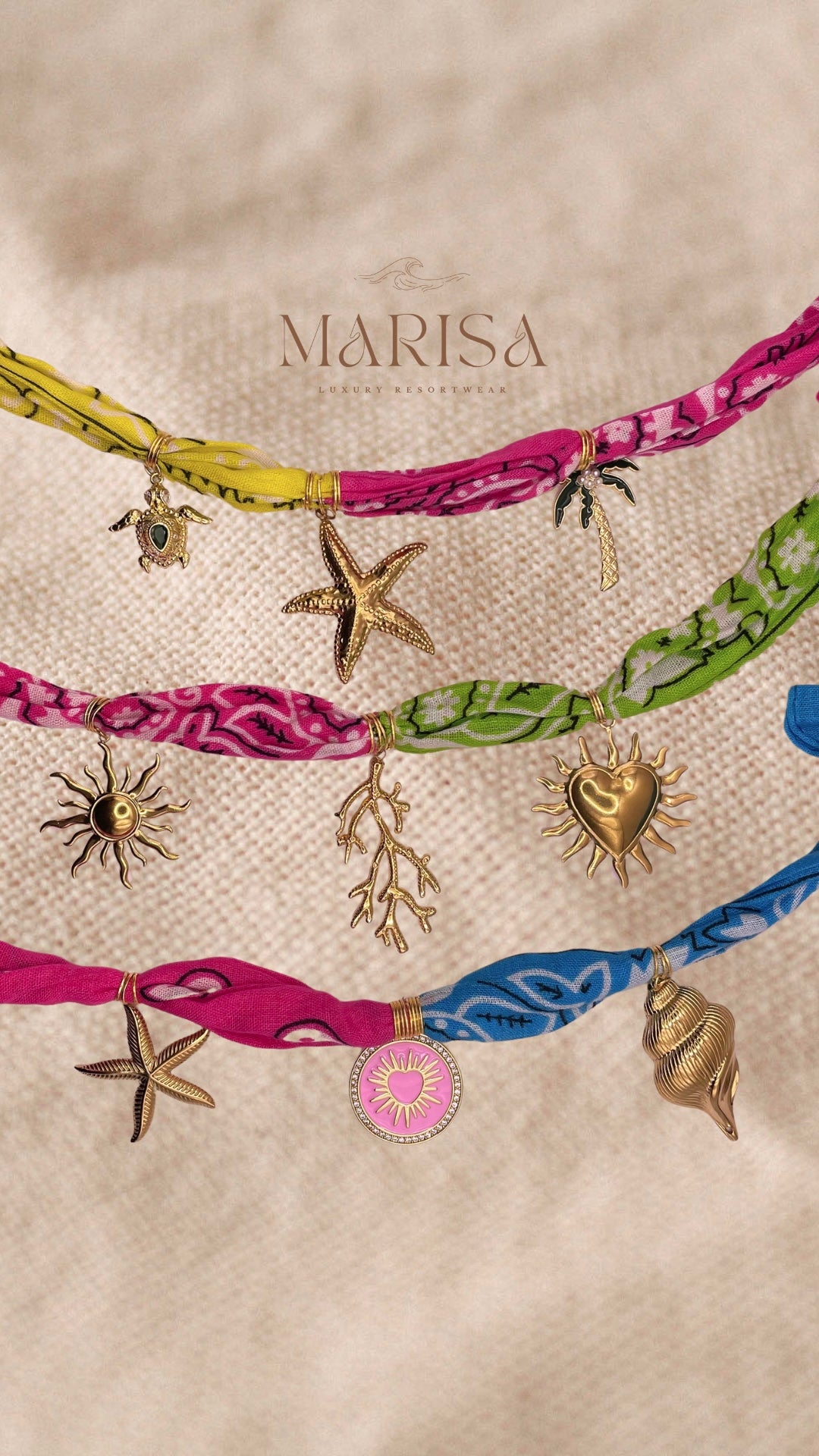 ‘The Bandana’ Necklaces